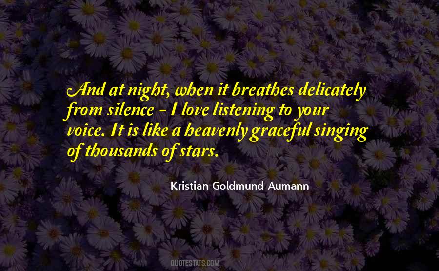 Quotes About Singing Voice #452432