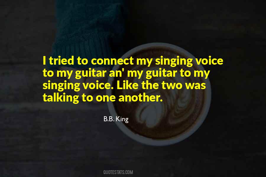 Quotes About Singing Voice #530862