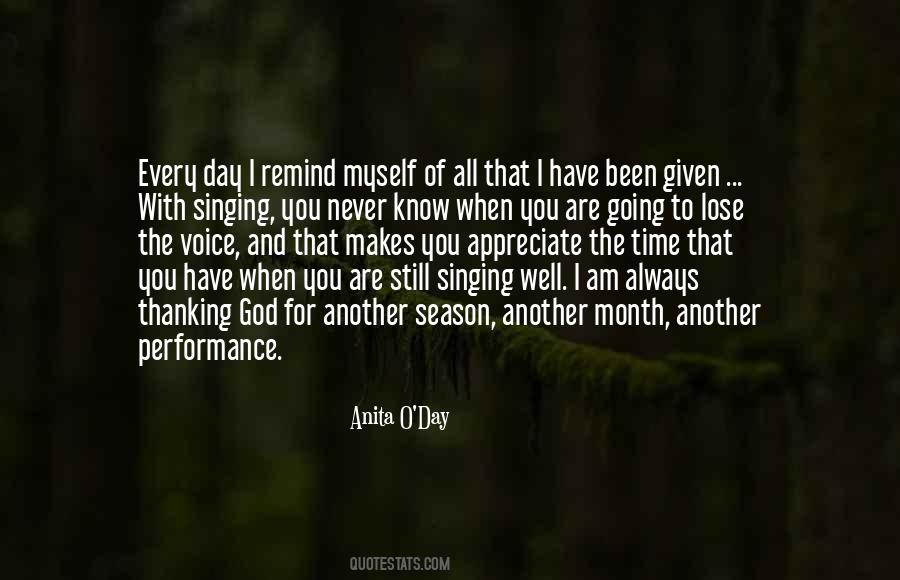 Quotes About Singing Voice #575567