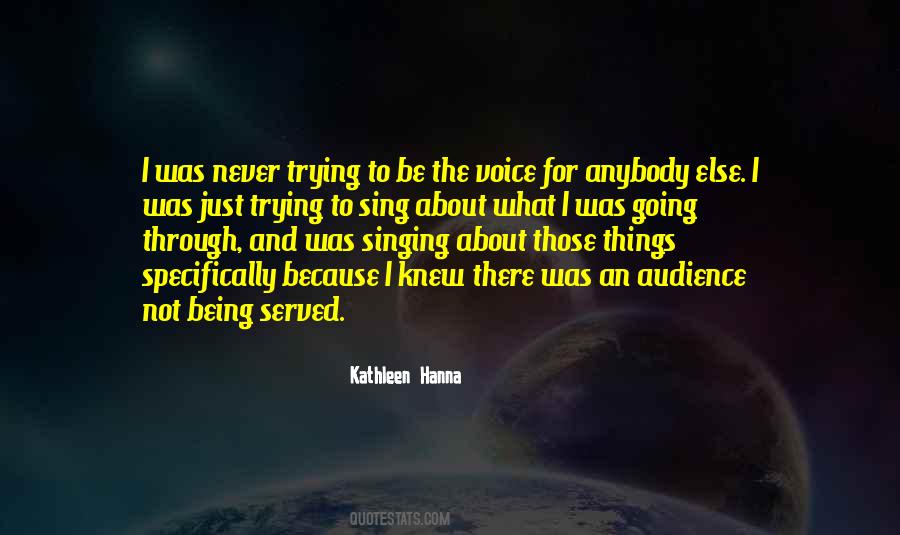 Quotes About Singing Voice #588126