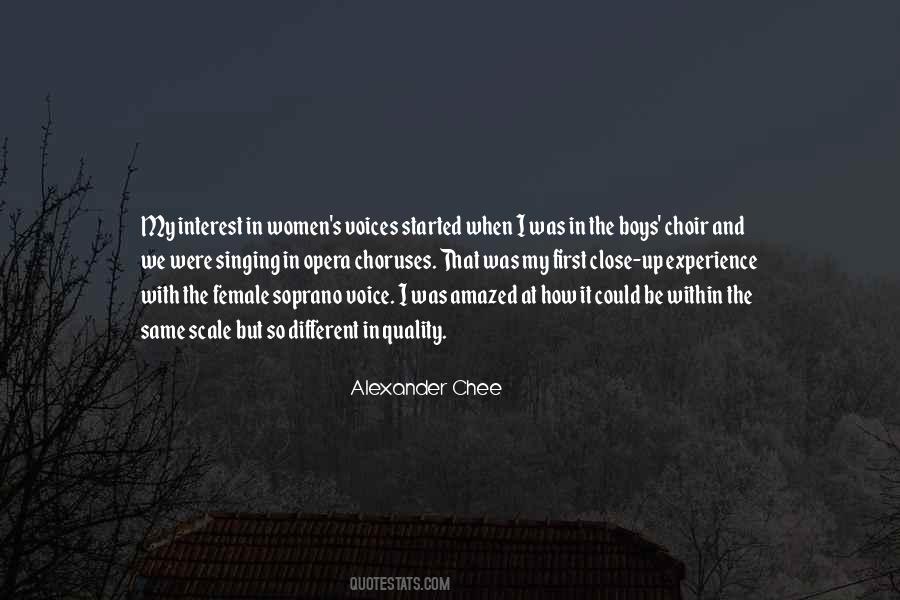 Quotes About Singing Voice #99971