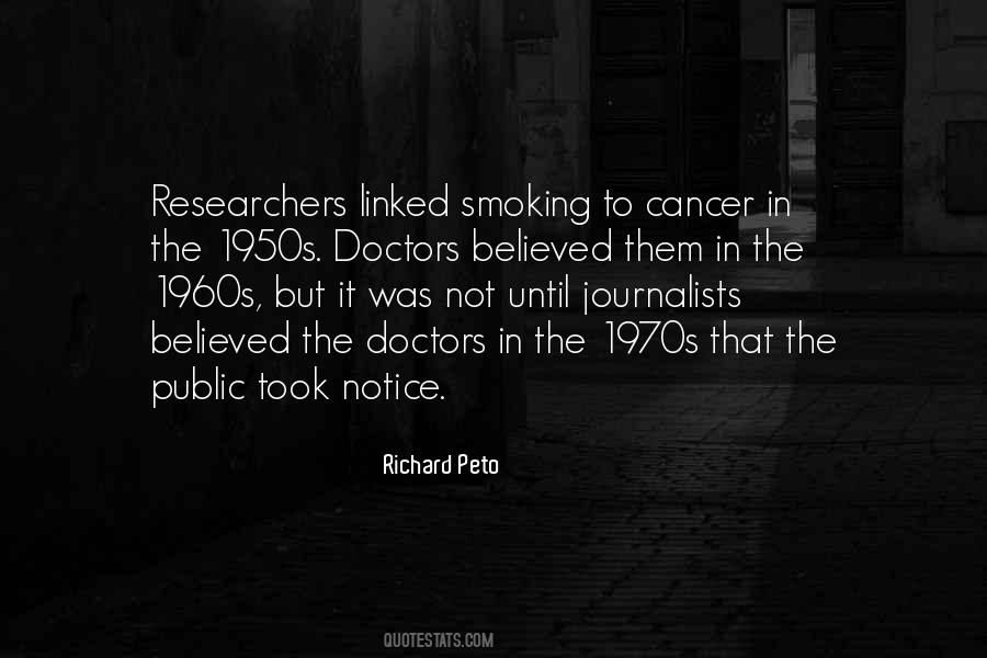 Quotes About Smoking From Doctors #1655549