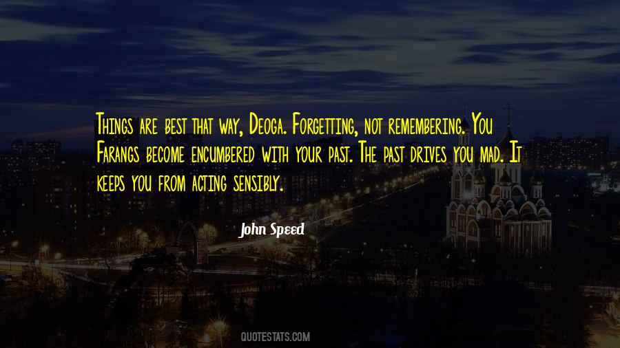 Quotes About Forgetting Past #1088975