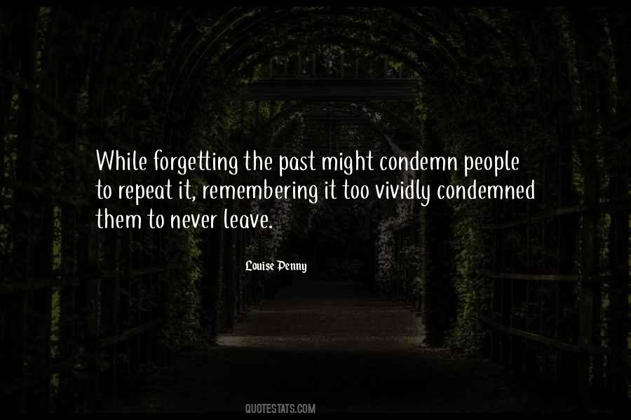 Quotes About Forgetting Past #1125486