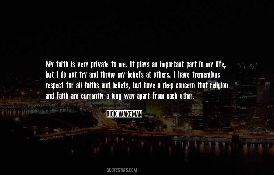 Quotes About Religion Beliefs #460515