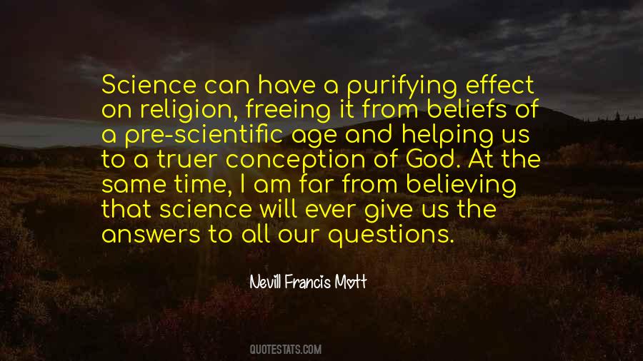 Quotes About Religion Beliefs #910724