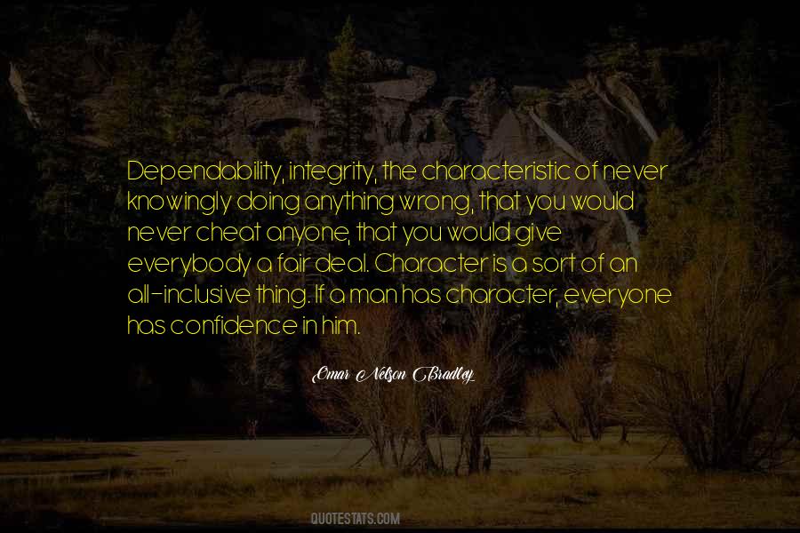Quotes About Man Of Character #102690