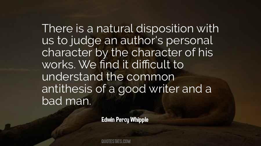 Quotes About Man Of Character #148219