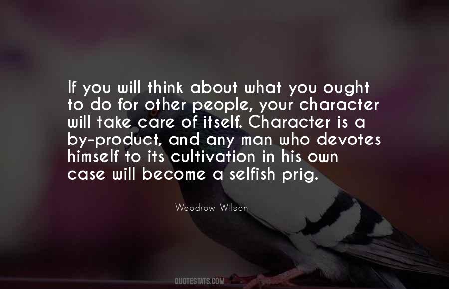 Quotes About Man Of Character #160197