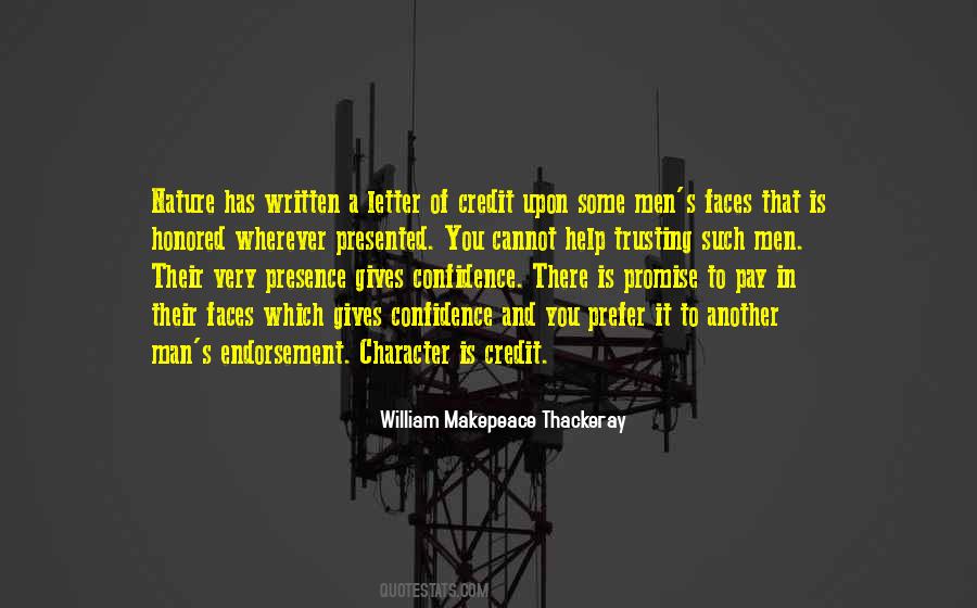 Quotes About Man Of Character #182106