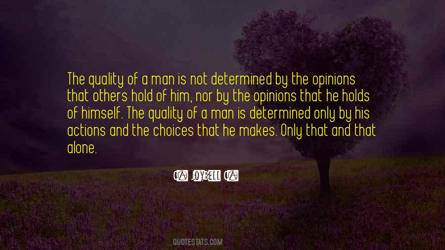 Quotes About Man Of Character #241938