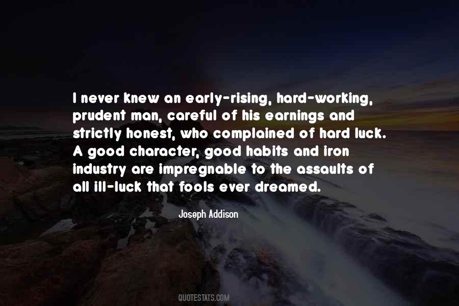 Quotes About Man Of Character #244269