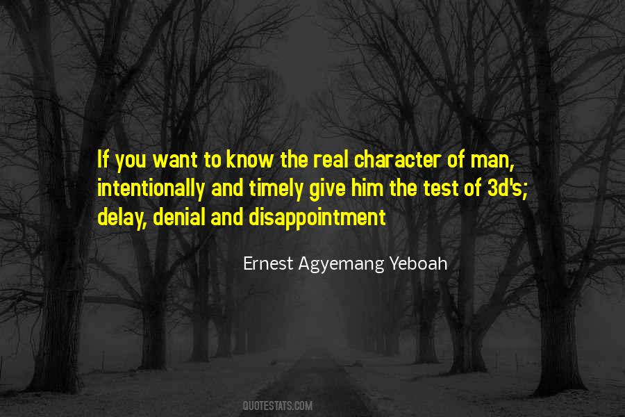 Quotes About Man Of Character #38910