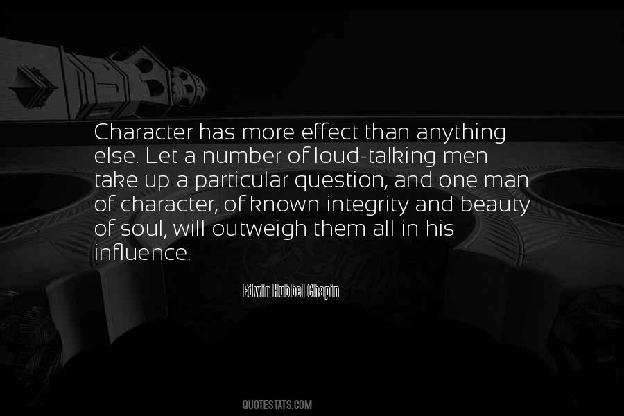 Quotes About Man Of Character #661807