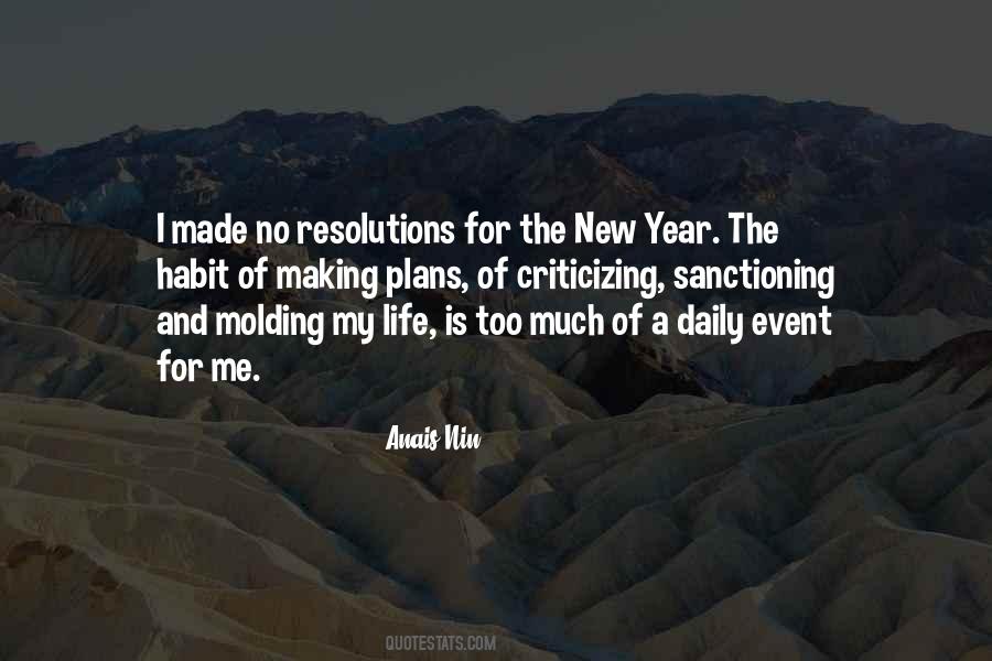 Quotes About New Year Resolutions #1526735