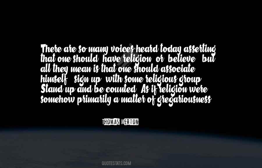 Quotes About Religion And Society #1004352