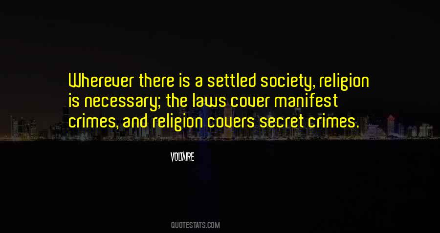 Quotes About Religion And Society #1038117