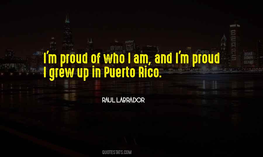 Quotes About Proud Of Who I Am #474760