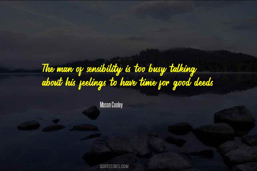 Not Talking About Your Feelings Quotes #1493749