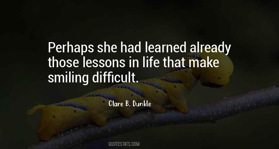 Quotes About Lessons In Life #204325