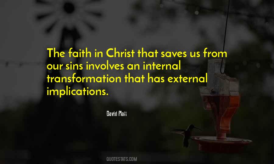 Quotes About Transformation In Christ #934572