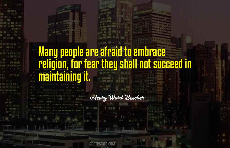 Quotes About Religion And Fear #415513