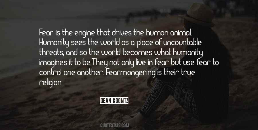 Quotes About Religion And Fear #51212