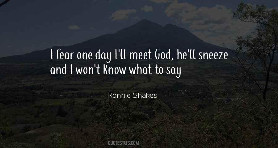 Quotes About Religion And Fear #655304
