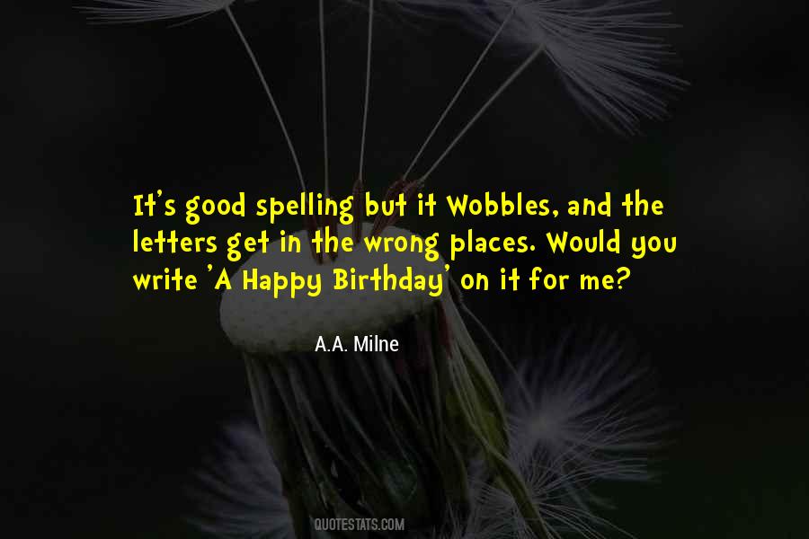Quotes About Happy Birthday #773722