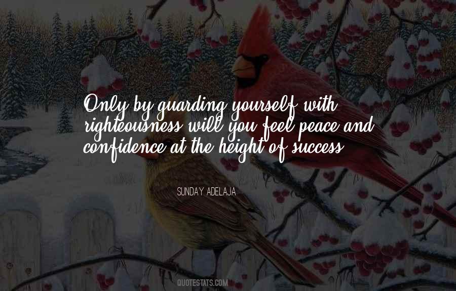 Quotes About Peace With Yourself #1153421