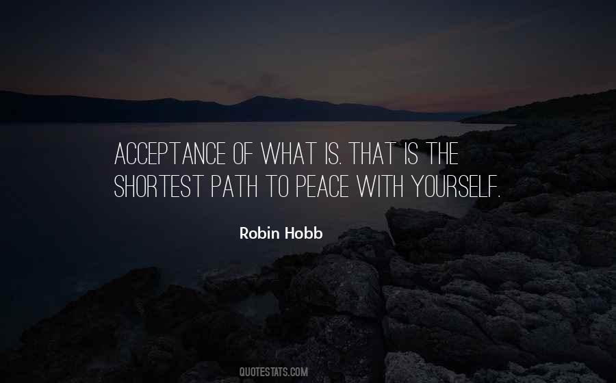 Quotes About Peace With Yourself #1640621