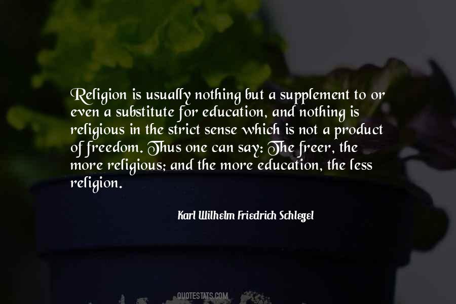 Quotes About Religion And Education #1075793