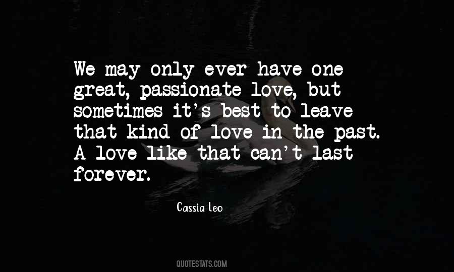 Quotes About Love Last Forever #232379