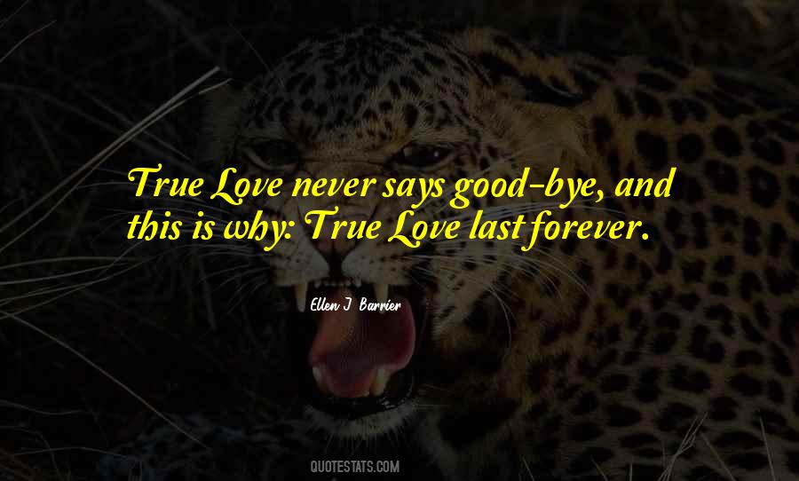 Quotes About Love Last Forever #592678
