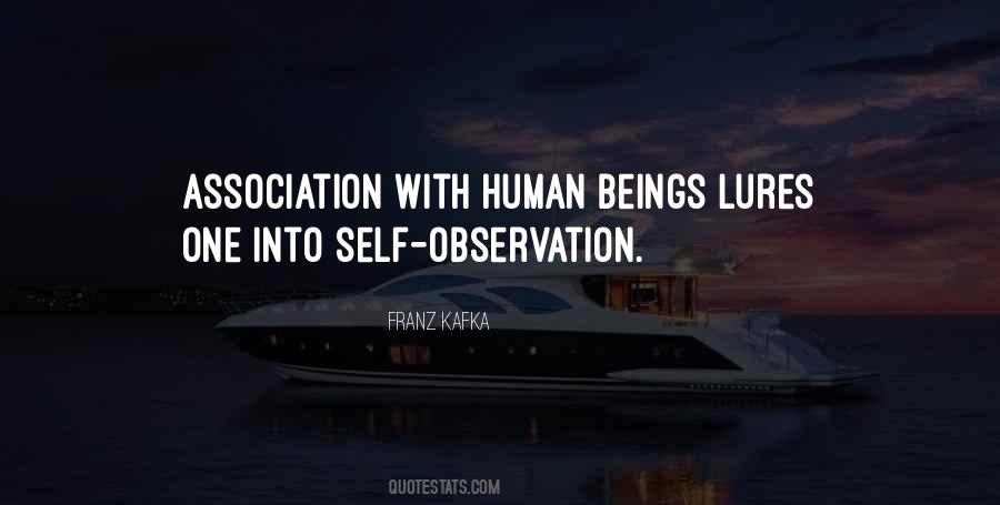 Quotes About Self Observation #65735