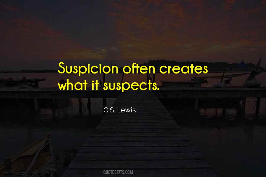 Quotes About Suspects #151485