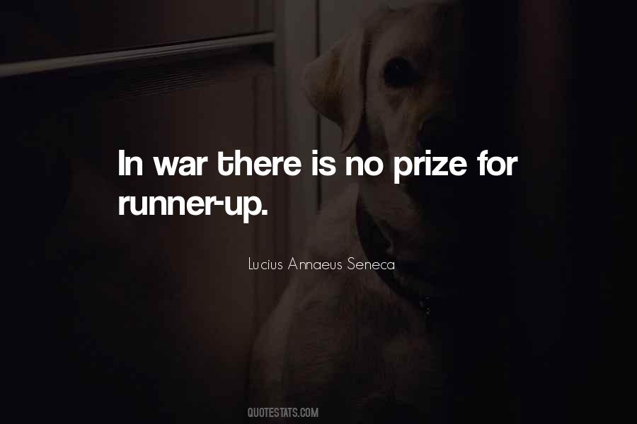 Quotes About Runner Up #931379