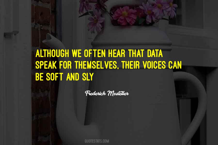 Mosteller Quotes #419156