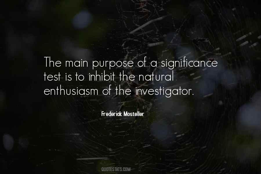 Mosteller Quotes #892567