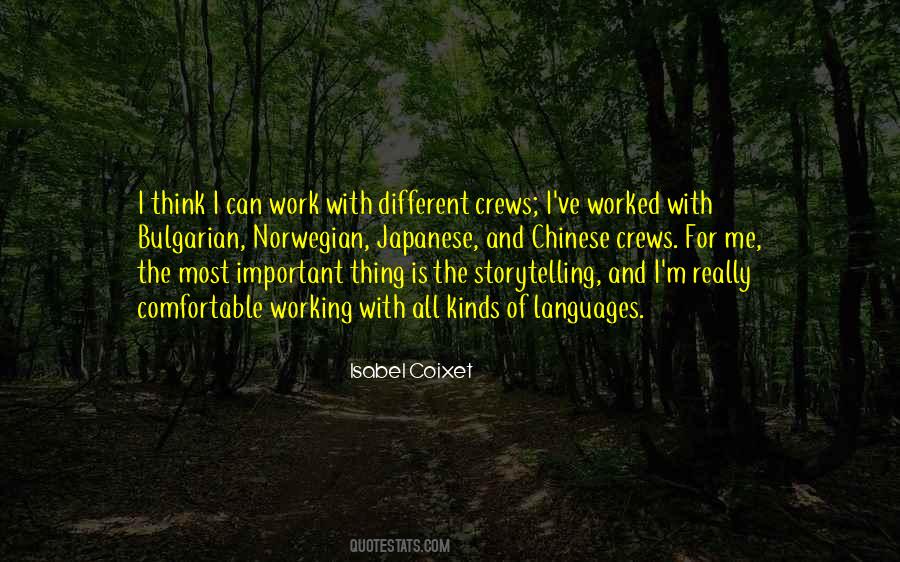 Quotes About Crews #1097377
