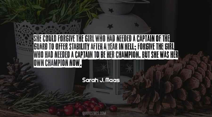 Captain Of The Guard Quotes #1175701