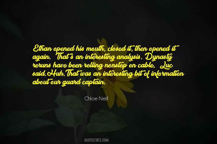 Captain Of The Guard Quotes #588622