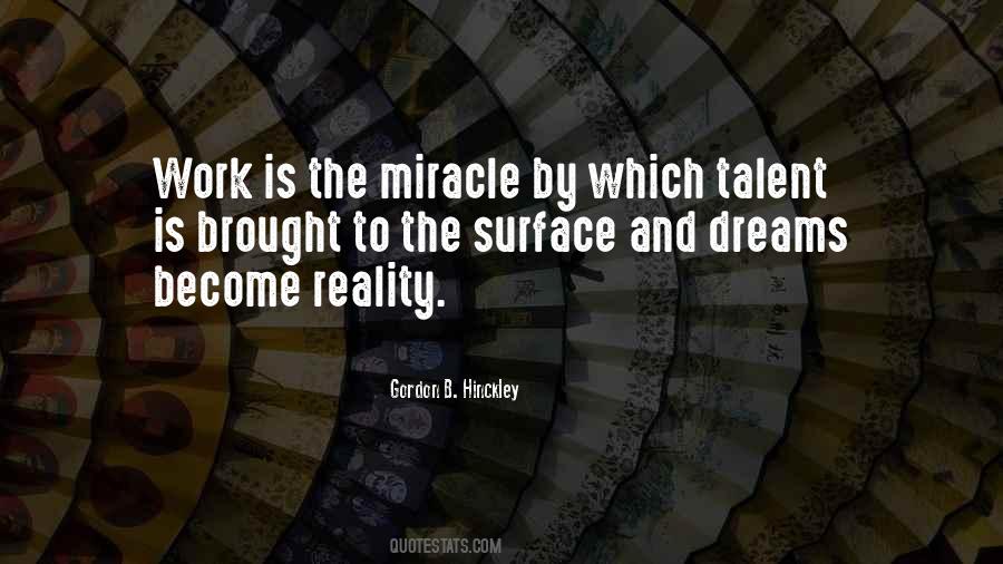 Dreams To Reality Quotes #235831