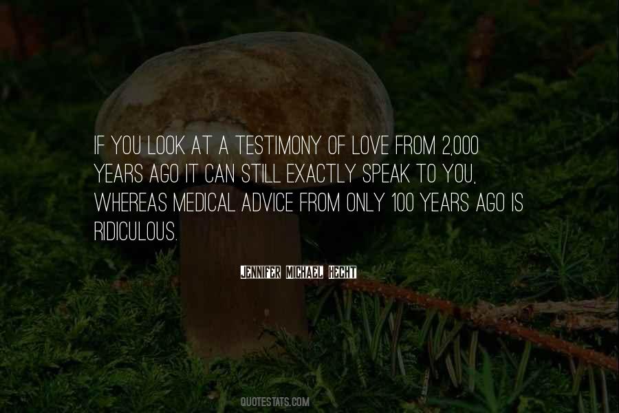 Quotes About A Testimony #21607