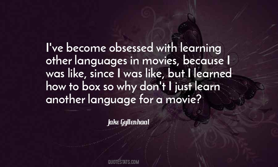 Quotes About Other Languages #689420