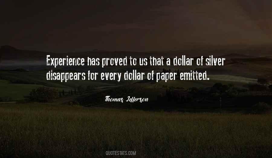 Quotes About A Dollar #1363068