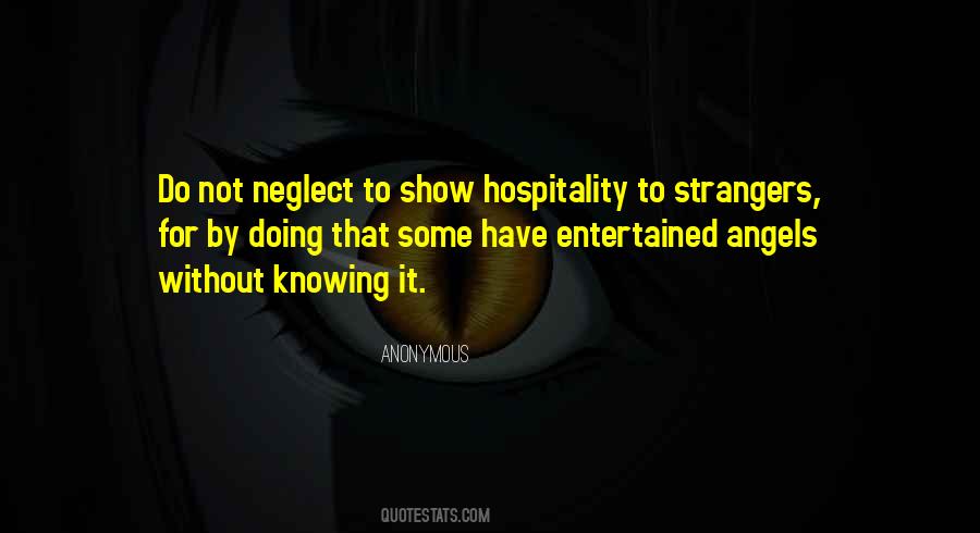 Entertained Angels Quotes #1331574