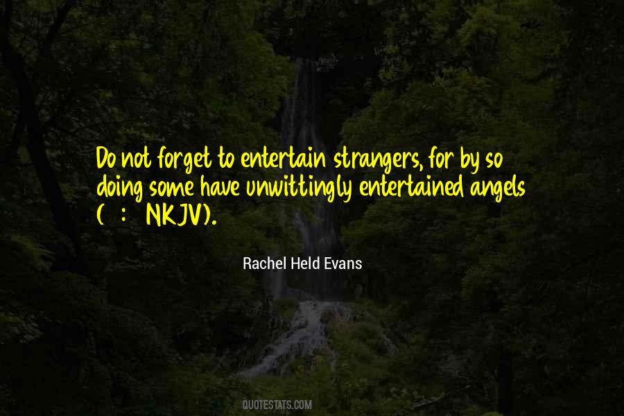 Entertained Angels Quotes #146170