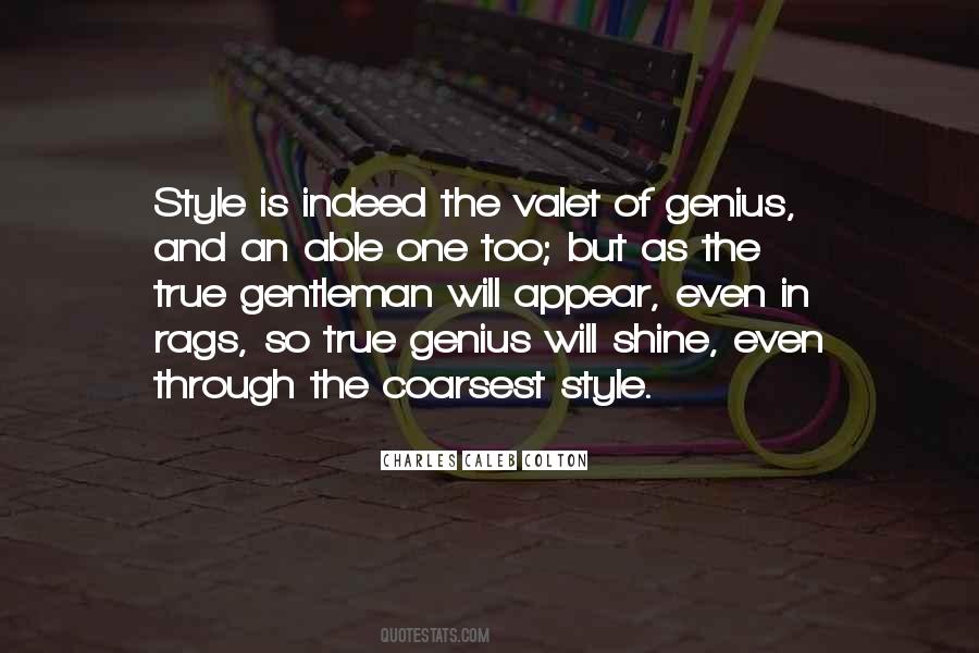 Quotes About A True Gentleman #1244786