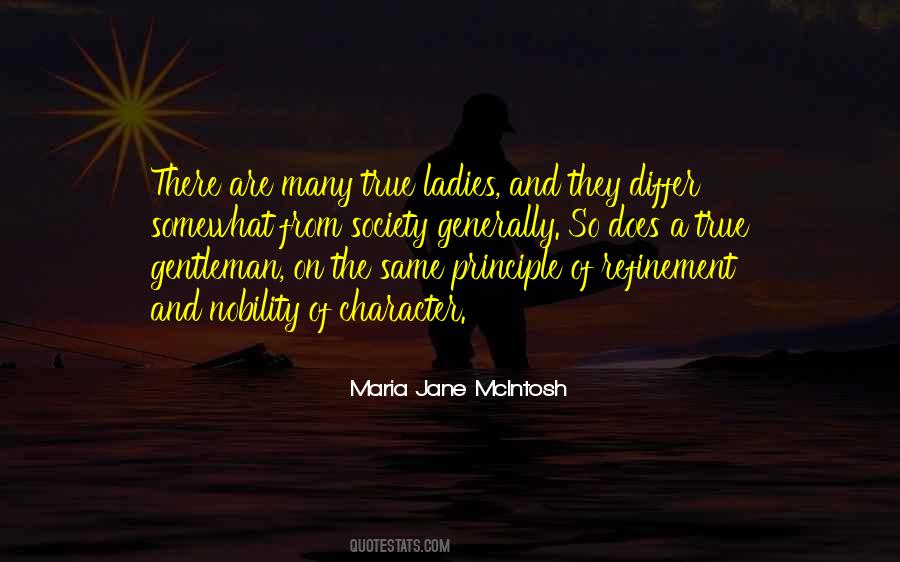 Quotes About A True Gentleman #844675